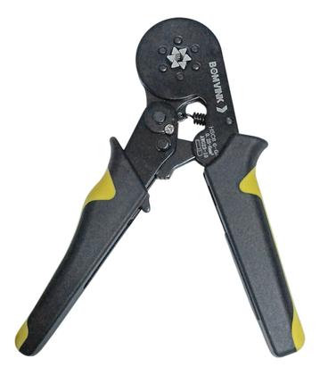 Imagem de Kit 6-6 alicate crimpar caixa com 1900 terminal ilhós 0.25 a 6mm² bom-3709