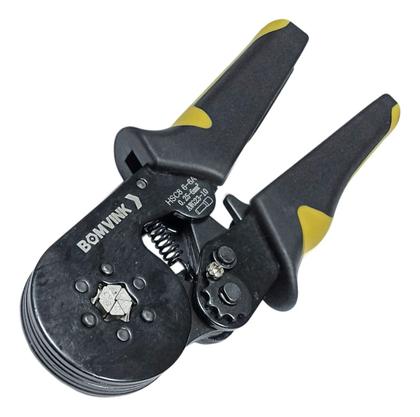 Imagem de Kit 6-6 alicate crimpar caixa com 1900 terminal ilhós 0.25 a 6mm² bom-3709