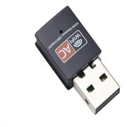 Imagem de Kit 6 Adaptador Receptor Wireless Usb Wi-fi 5ghz Dual Band