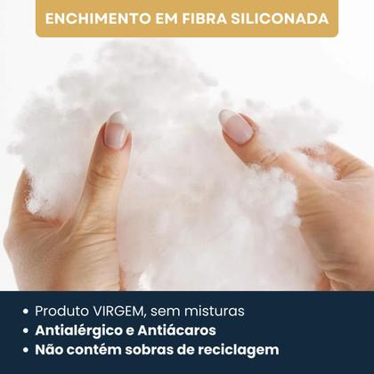 Imagem de Kit 6 Almofada Drapeada Suede com Enchimento 45x45 Fibra Siliconada Macia Decoração Cama Sofá Varias Cores