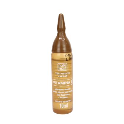 Imagem de Kit 6 Ampolas de Tratamento Capilar Natuhair 10 ml Vitamina E