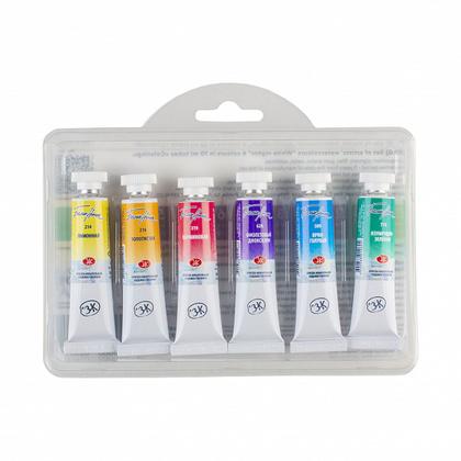 Imagem de Kit 6 Aquarelas White Night Tubo Coloring 2102