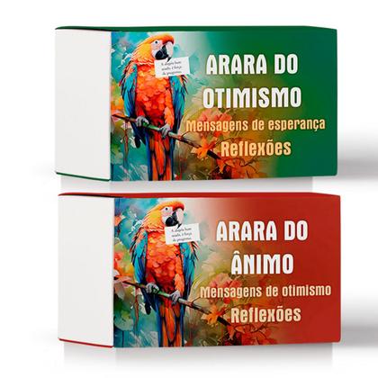 Imagem de Kit 6 Araras Mensagens de Otimismo