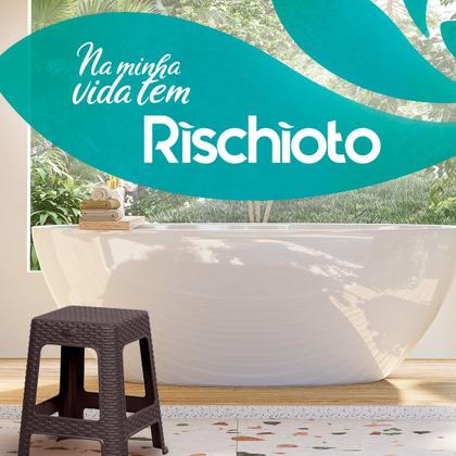 Imagem de Kit 6 banquetas rattan - naturalle