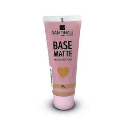 Imagem de Kit 6 Base Matte Cor 05 Bege Escuro 35gr - Ramona Make Up