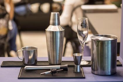 Imagem de Kit 6 bico dosador inox para garrafas barman