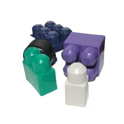 Imagem de Kit 6 Blocão De Montar 360 Peças Grandes Criativo Didático
