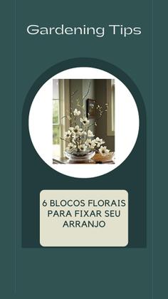 Imagem de Kit 6 blocos de espuma floral arranjos enfeites flores decoração, tijolo 7 x 10 x 23 cm