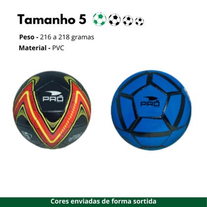 Imagem de Kit 6 Bolas de Futebol F5 Pró Balls Cores Sortidas PVC