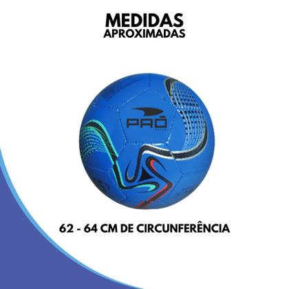 Imagem de Kit 6 Bolas de Futebol F5 Pró Balls Cores Sortidas PVC