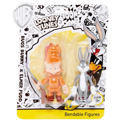 Kit 6 Bonecos Looney Tunes Taz, Perna Longa - Nj Croce - Bonecos