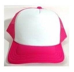 Imagem de Kit 6 Bonés Boné Bone Trucker Tela Estilo Aba Curva Serve