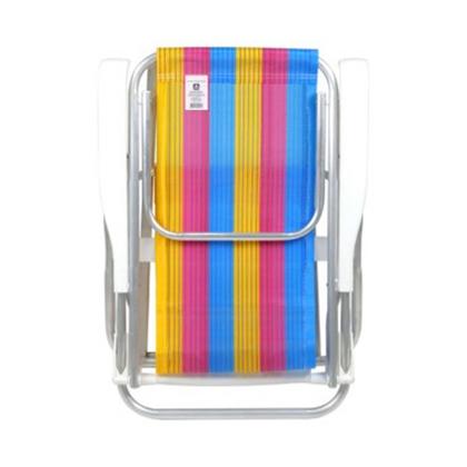 Imagem de Kit 6 Cadeira De Praia Reclinável 8 Posições Alumínio Camping Piscina Sortidas - 25100 Belfix