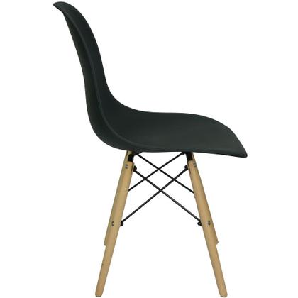 Imagem de Kit 6 Cadeiras Charles Eames Eiffel Wood Design Varias Cores