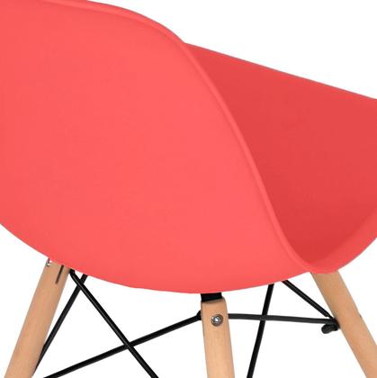 Imagem de Kit 6 Cadeiras Charles Eames Wood Design Eiffel Coloridas