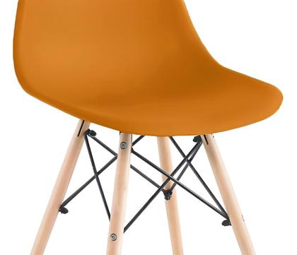 Imagem de Kit 6 Cadeiras Charles Eames Wood Design Eiffel Coloridas