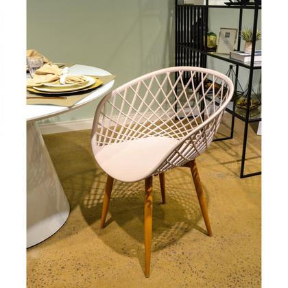 Imagem de Kit 6 Cadeiras para Cozinha com Braços