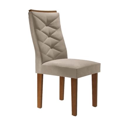 Imagem de Kit 6 Cadeiras para Sala de Jantar Germany Espresso Móveis