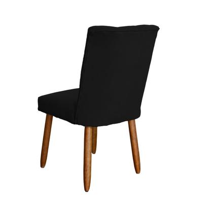 Imagem de Kit 6 Cadeiras Sala de Jantar Cozinha Estofada Paris Reforçada Suede - Twdecora