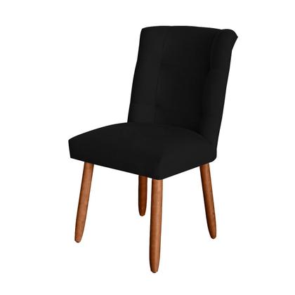 Imagem de Kit 6 Cadeiras Sala de Jantar Cozinha Estofada Paris Reforçada Suede - Twdecora