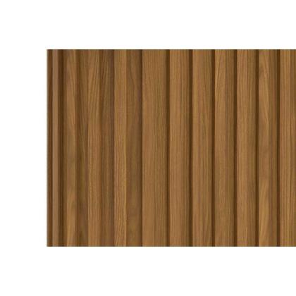 Imagem de Kit 6 Cadeiras Sala Jantar Solana c/ Tampo Madeirado c/ Vidro Curvo 200x90cm e 8 Cadeiras Eloá Nature/Suede Light Linho - Henn