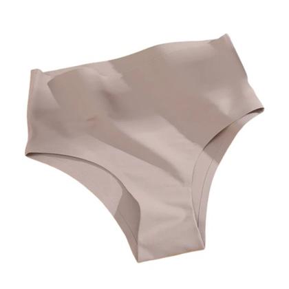 Imagem de Kit 6 Calcinhas sem costura Cós Alto Corte a Laser Não Marca Cós Duplo Compressão Cintura Alta