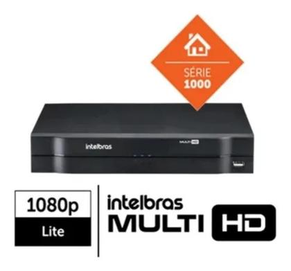 Imagem de Kit 6 Câmeras Multi Hd 1120b Dvr Intelbras 8 Canais Com Hd