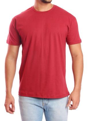 Imagem de Kit 6 Camiseta Masculina Lisa Camisa 100% Algodão Camiseta Básica Unissex