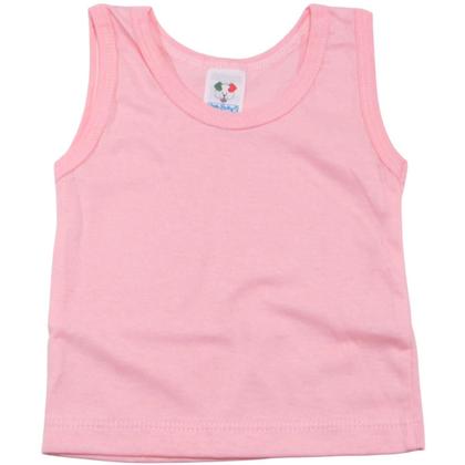 Imagem de Kit 6 camisetas de bebê 100% algodão regata little baby 320
