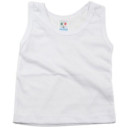 Imagem de Kit 6 camisetas de bebê 100% algodão regata little baby 320