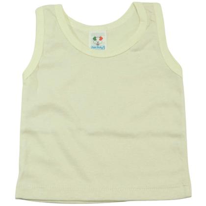 Imagem de Kit 6 camisetas de bebê 100% algodão regata little baby 320