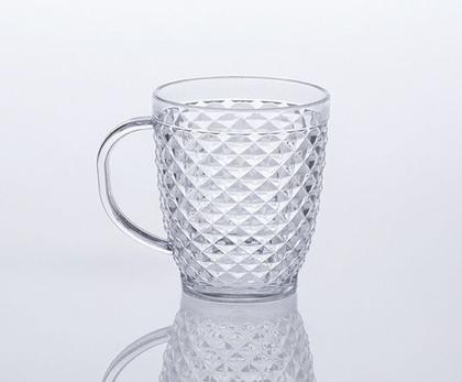 Imagem de Kit 6 Caneca Chás e Café Luxxor Plástico Cristalino 400 ML  1143 Paramount