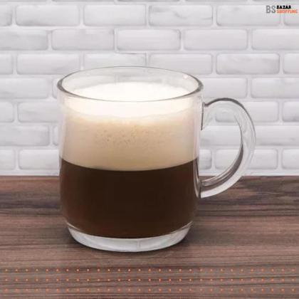 Imagem de Kit 6 Canecas Aspen Vidro Diamante 300Ml Xícara de Café