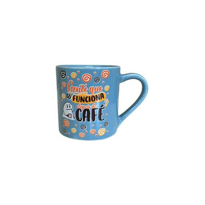 Kit 6 Canecas Coloridas Flork Café 210 ml - Porcelana Imagem de Kit 6 Canecas Coloridas Flork Café 210 ml