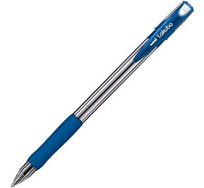 Imagem de Kit 6 Caneta Esferográfica Uni Lakubo 1.0mm Azul Sg-100