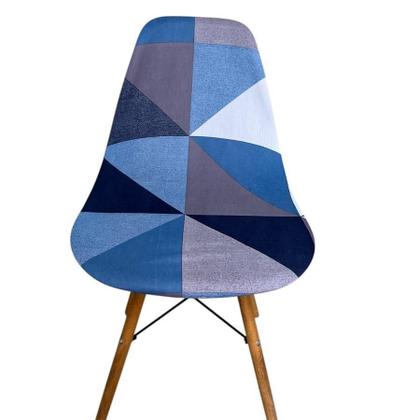 Imagem de Kit 6 Capa Cadeira Charles Eames Eiffel Pé Palito Malha