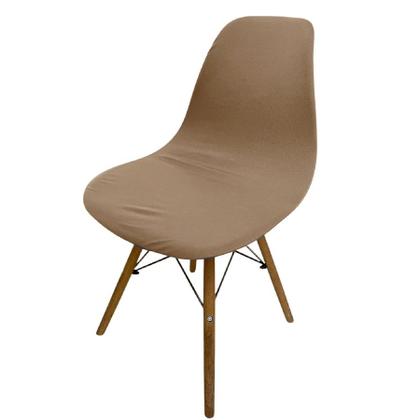 Imagem de Kit 6 Capa de Cadeira Charles Eames Eiffel Pé Palito Malha Lisa