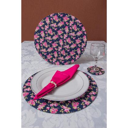 Imagem de Kit 6 Capa de Sousplat Mesa Tricoline 100% Algodao - Magic Enxovais