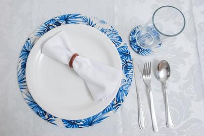 Imagem de Kit 6 Capa de Sousplat Mesa Tricoline 100% Algodao - Magic Enxovais