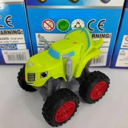 Imagem de Kit 6 Carrinhos Blaze Monster Machine fricçã