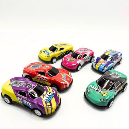 Imagem de Kit 6 Carrinhos De Fricção Racing Estilo Hotwheels Brinquedo