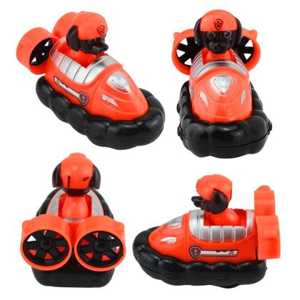 Imagem de Kit 6 Carrinhos Patrulha Canina Com Fricção Coleção Patrulha Figuras De Ação Patrulha Canina Rubbie, Skye, Chase E Marsha