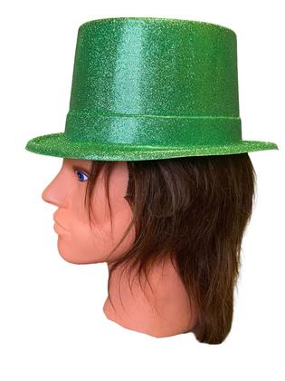 Imagem de Kit 6 Cartola Carnaval Glitter Plástica Chapéu Fantasia Luxo
