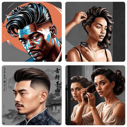 Imagem de Kit 6 Ceras Fixadora Capilar à Base de Cera de Abelha  Mirras 150g