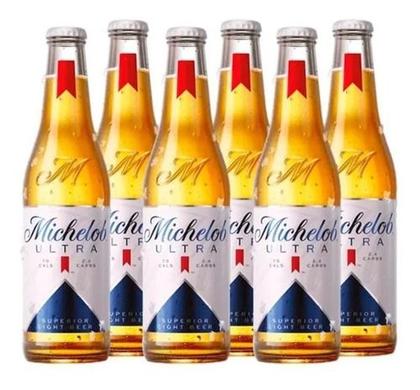 Imagem de Kit 6 Cerveja Michelob Ultra Long Neck Importada