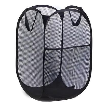 Imagem de Kit 6 Cesto Flexível Multiuso de Roupa Suja Brinquedos Cesto de Roupa Dobrável Caixa Organizadora
