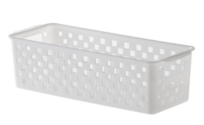 Imagem de Kit 6 Cesto Organizador Multiuso Quadratta 27x11x8 Cm