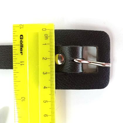 Imagem de Kit 6 Cintos Com FIvela Quadrada Feminino Retro Basico, CF01