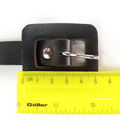 Imagem de Kit 6 Cintos Feminino Basico De Fivela Oval Retro Fino, CF12