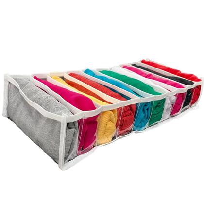 Imagem de Kit 6 Colmeia Organizadora De Gavetas Transp. 10 Nichos M